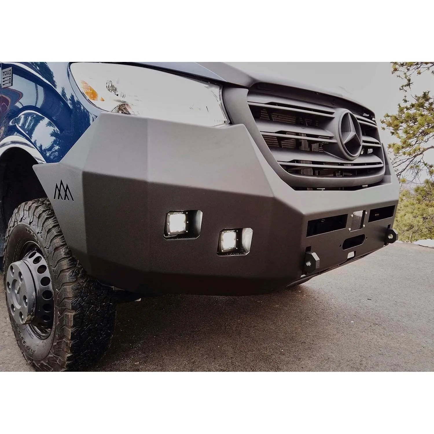 Backwoods Adventure Mods Mercedes Sprinter (2019 ) Front Bumper [No Bull Bar]